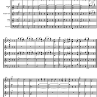 Divertimento No. 4 Bb Major KV186 - Score