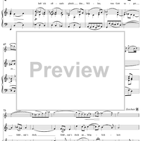 "Ach, es bleibt in meiner Liebe", Aria, No. 5 from Cantata No. 77: "Du sollst Gott, deinen Herren, lieben" - Piano Score