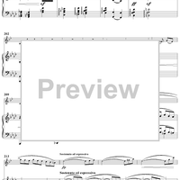 Clarinet Sonata No. 1 - Piano Score