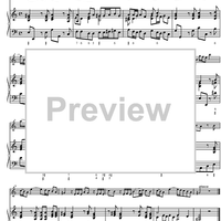 Sonata a minor - Score