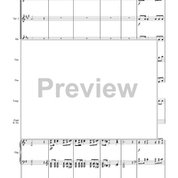 Grand Choeur Dialogué - Score