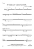 In These Last Days of Autumn... - Timpani