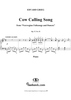 Norwegian Folksongs and Dances Op.17 No.22, Cow calling Song