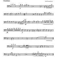 Four Fanfares - Trombone