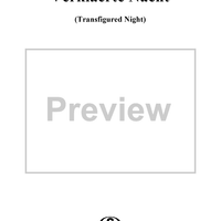 Verklaerte Nacht, Op. 4 - Cello 2