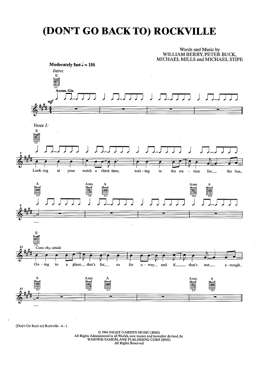 (Don't Go Back To) Rockville