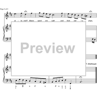 O finstre Nacht BWV 492