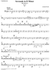 Serenade in D Minor, Op. 44, Movement 4 - Contrabassoon