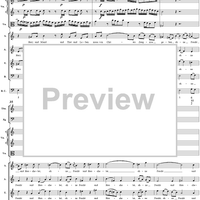 Choral from Cantata no. 147  ("Herz und Mund und That und Leben") - Full Score