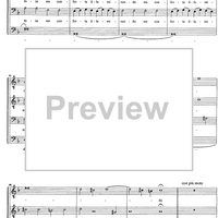 Mottetto pel SS.mo Sacramento - Score