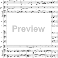 Sinfonia, from "La Finta Semplice", K46a (K51) - Full Score