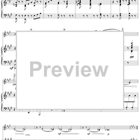 Fantasie in A Major, Op. 124 - Score