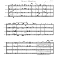 Three Dances - Score