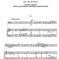 6 Solfeggi (6 solfeggios) - Score