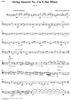 Quartet No. 3 in E-flat minor (es-moll) - Cello