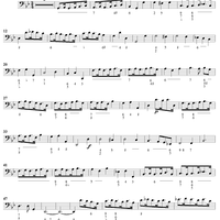 Trio Sonata in G Minor, Op. 3 No. 1 - Basso Continuo