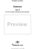Samson, Act 3, No. 56: "Let their celestial concerts all unite" - Score