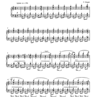 Etude in A minor Op 25 No 4