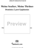 Cantata No. 13  "Meine Seufzer, Meine Thränen," BWV13