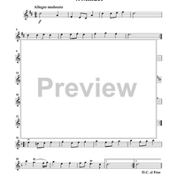 The Royal Fireworks Music - Violin 1