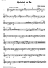 Quintet in F - Oboe
