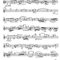 Quatre pièces d'été - Violin