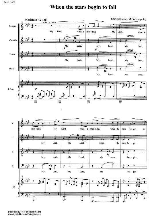 When the Stars Begin to Fall