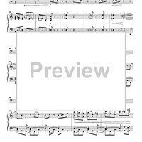 Preludes for Trombone No.1-5 - Piano Score