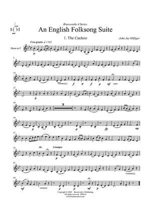 An English Folksong Suite - Horn in F
