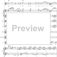 "Se tutti i mali miei", aria, K73p (K83) - Full Score