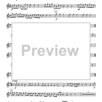 Fünffstimmigter blasender Music - B-flat Trumpet 1