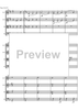 String Quartet No. 1 g minor D18 - Score