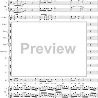 Mass No. 18 in C Minor, No. 11: Osanna - Full Score
