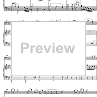 Concerto Bb Major KV191 - Score