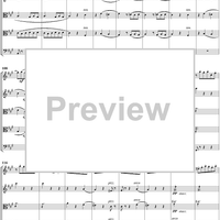 String Quintet No. 1 in A Major, Op. 18 - Score