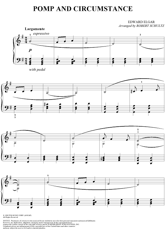 Pomp and Circumstance