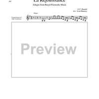 La Rejouissance - Horn in F
