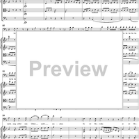 "Wer hungrig bei der Tafel sitzt", No. 10 from "Zaide", Act 2, K336b (K344) - Full Score