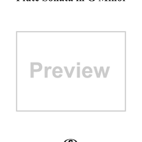 Flute Sonata in G minor, QV 1:116