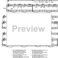 O For A Thousand Tongues To Sing