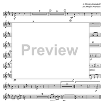 The Flight of the Bumble-Bee from "The Tale of Tsar Sultan" - B-flat Cornet 1