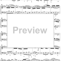 Flute Sonata no. 6 in E major (BWV1035)