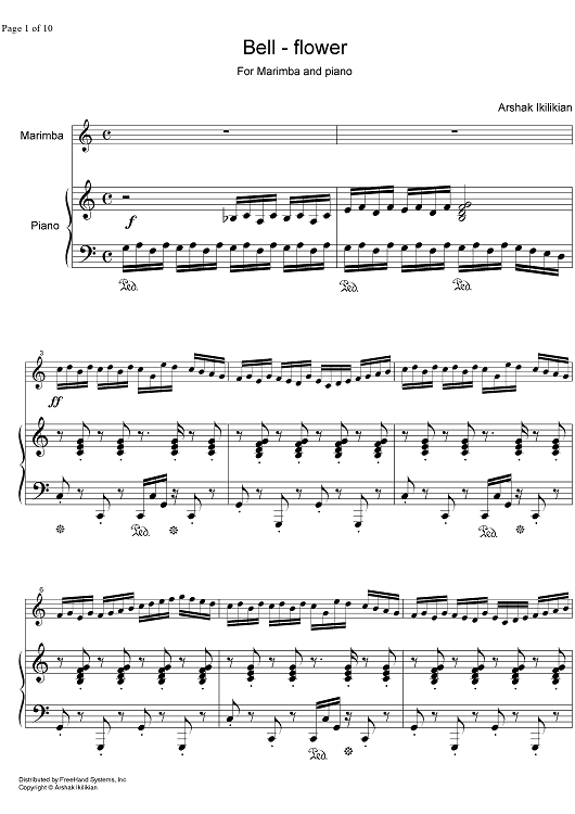 Bell - flower - Score