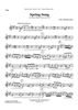 Spring-Song - from Songs Without Words, Op. 62 #6 - Part 1 Flute, Oboe or Violin