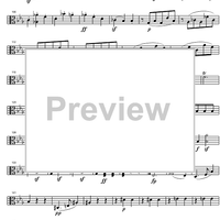 String Quintet c minor Op.104 - Viola 1