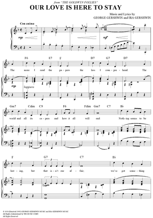 邦楽 Our Love is here to Stay Our Love Is Here to Stay