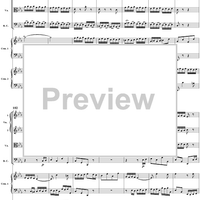 Double Clavier Concerto No. 1 in C Minor, Movement 3   (BWV 1060) - Score