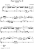 Piano Sonata no. 20 in B-flat Major