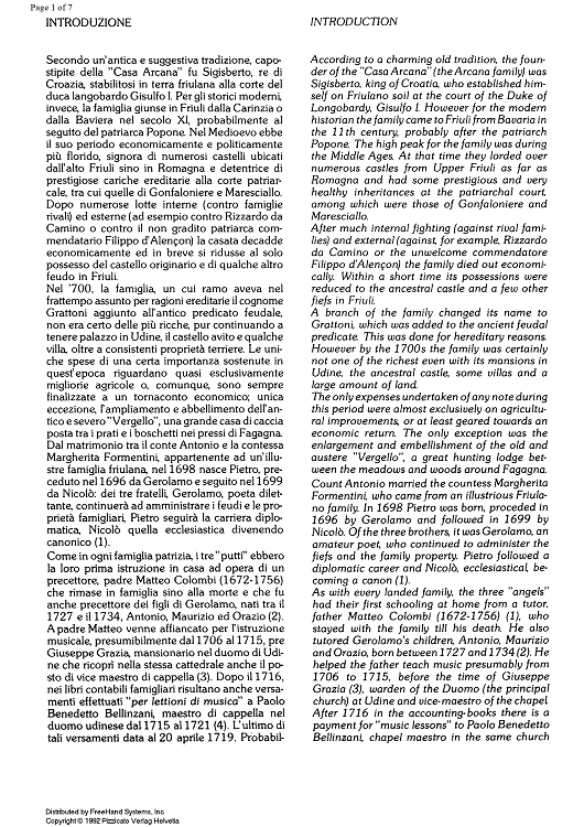 Sonata No. 8 a minor - Preface