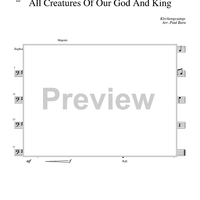 All Creatures of Our God and King - Euphonium